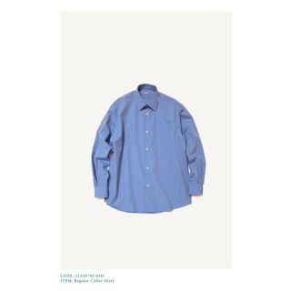 コモリ(COMOLI)の21ss A.PRESSE Regular Collar Shirt アプレッセ(シャツ)