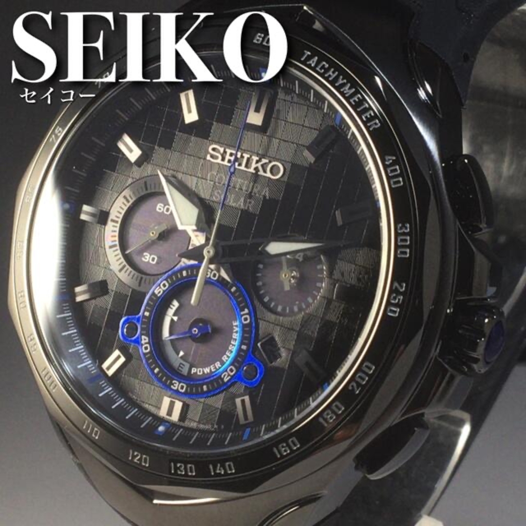 日本未発売モデル 完全未使用 定価7万円 セイコー メンズ腕時計 プレゼント