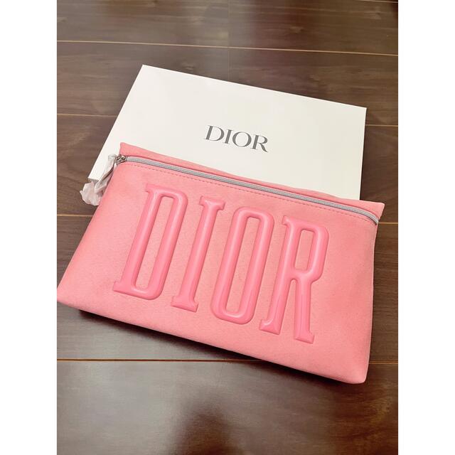 Dior(ディオール)のDior♡非売品ロゴポーチ レディースのファッション小物(ポーチ)の商品写真