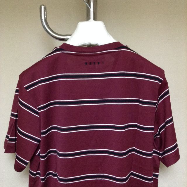 Marni(マルニ)の新品 50 20aw MARNI ボーダーパックT Tシャツ 3084C メンズのトップス(Tシャツ/カットソー(半袖/袖なし))の商品写真