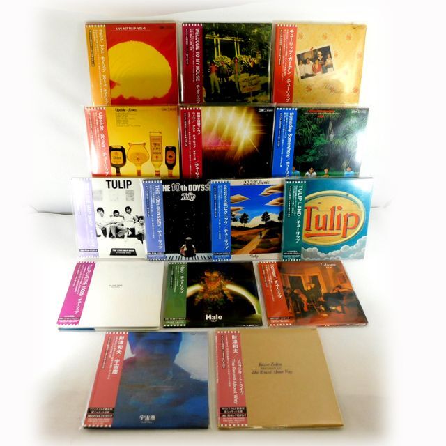 チューリップ、財津和夫 [CD] 15タイトルセット 紙ジャケット仕様
