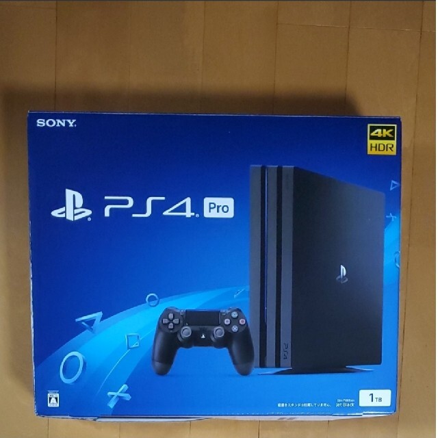 PS4 PlayStation4 Pro ジェット・ブラック 2TBエンタメ/ホビー