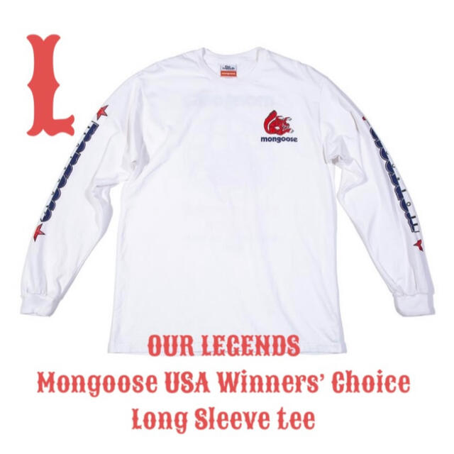 L サイズ OUR LEGENDS Winners’ Choice tee