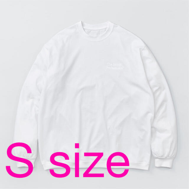 ennoy Long sleeve hem rib tee (WHITE)