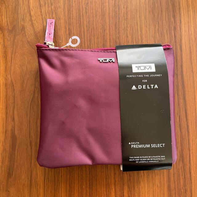 ✨新品・未開封✨デルタ航空TUMIポーチ 生活雑貨 ✨新品・未開封✨デルタ航空TUMIポーチ