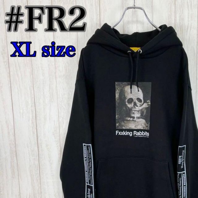 入手困難】FR2 エフアールツー☆ビッグ刺繍デザイン スウェット