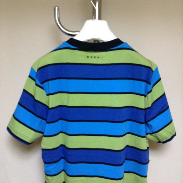 新品 46 22ss MARNI ボーダーパックT Tシャツ 2888