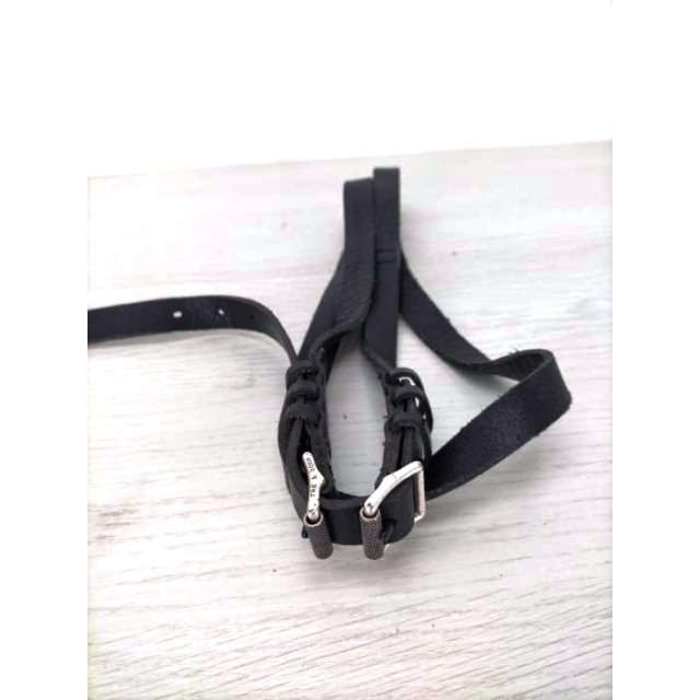 ラグ ボーン RAG メッシュ BONE ベルト ロング レザー イギリス製 M