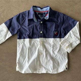 トミーヒルフィガー(TOMMY HILFIGER)の【Tommy Hilfiger】キッズシャツ2T 80〜90サイズ(Tシャツ/カットソー)