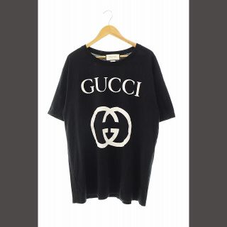 グッチ(Gucci)のグッチ GUCCI 18AW インターロッキング G Tシャツ 半袖 ブラック(Tシャツ/カットソー(半袖/袖なし))