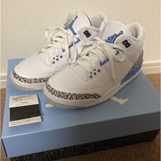 ナイキ(NIKE)の新品　エアジョーダン3 UNC(スニーカー)