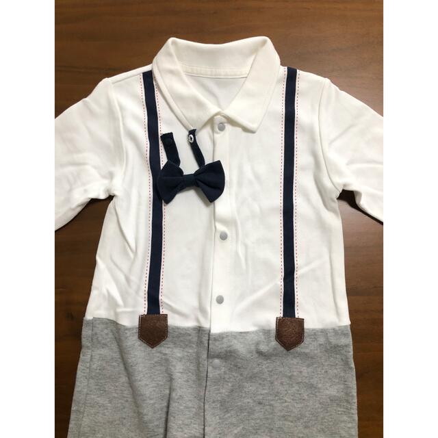 カバーオール(長袖)／フォーマルデザイン キッズ/ベビー/マタニティのキッズ服男の子用(90cm~)(ドレス/フォーマル)の商品写真