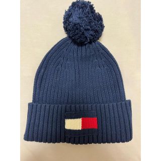 トミーヒルフィガー(TOMMY HILFIGER)のトミーフィルフィガー　ニット帽(ニット帽/ビーニー)