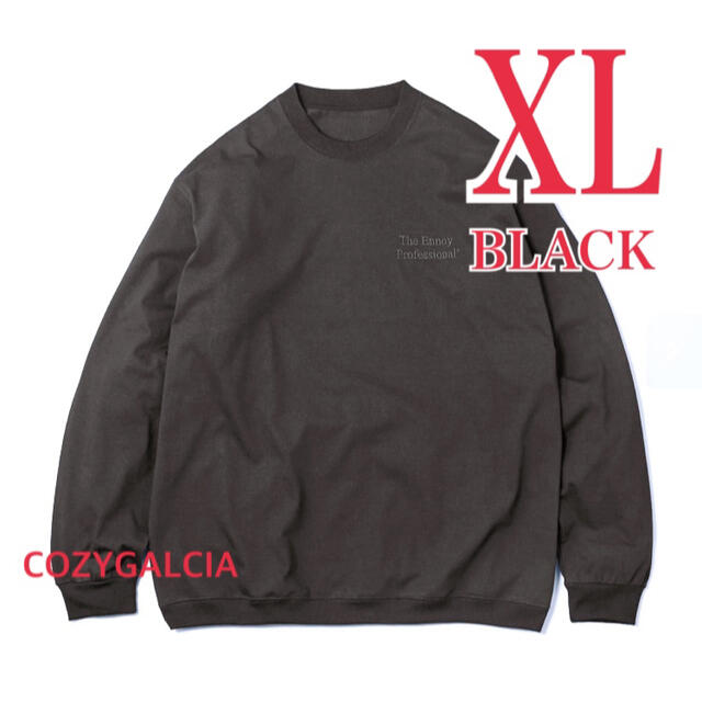 超格安一点 ENNOY LONG SLEEVE HEM RIB TEE BLACK XL | www.hbcumiei.org