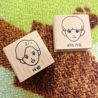 エクソ(EXO)のEXO スホ チャニョル COEX 公式 スタンプ(アイドルグッズ)