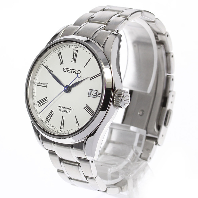☆保証書付き【SEIKO】セイコー プレサージュ デイト 6R15-02P0
