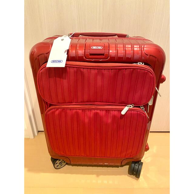 Rimowa SALSA DELUXE HYBRID レッド 46L 4輪