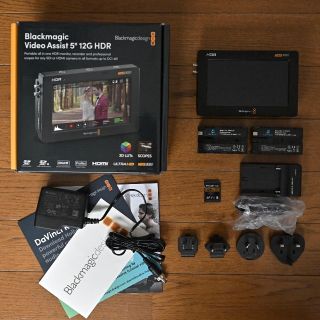 Blackmagic Video Assist 5” 12G HDR セット(その他)