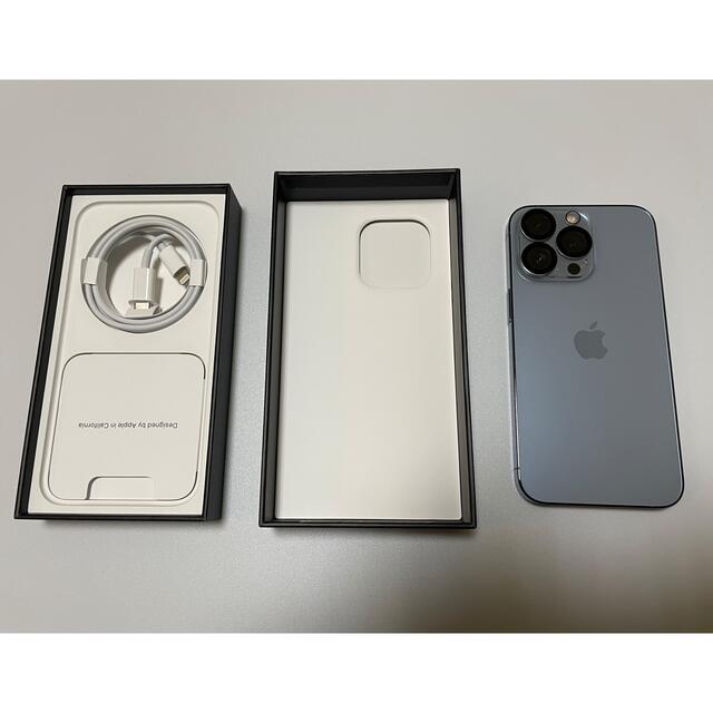 Apple(アップル)のiPhone 13 Pro 256GB シエラブルー スマホ/家電/カメラのスマートフォン/携帯電話(スマートフォン本体)の商品写真