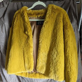 goa - 【廃盤品♡超美品】goa☆アウター☆エコファー☆ノーカラーの