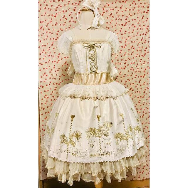 Angelic Pretty(アンジェリックプリティー)のAngelicprettyトゥインクルカーニバルドレスアンジェリックプリティ レディースのワンピース(ひざ丈ワンピース)の商品写真