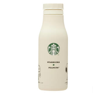 スターバックスコーヒー(Starbucks Coffee)のオンライン完売ステンレスロゴボトル PEANUTSスタバ スヌーピー 473ml(タンブラー)