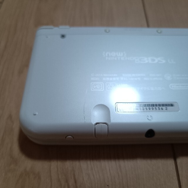 【完動品】Newニンテンドー3DS LL パールホワイト 4