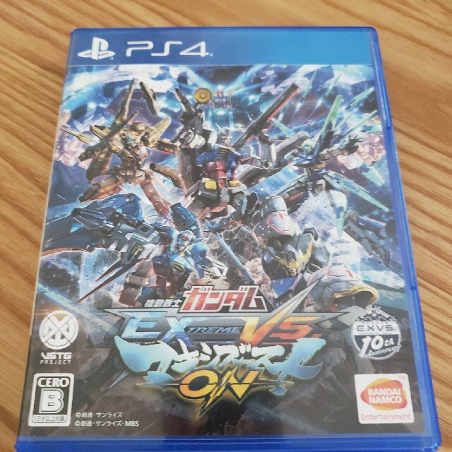 BANDAI NAMCO Entertainment(バンダイナムコエンターテインメント)の機動戦士ガンダム EXTREME VS. マキシブーストON PS4 エンタメ/ホビーのゲームソフト/ゲーム機本体(家庭用ゲームソフト)の商品写真