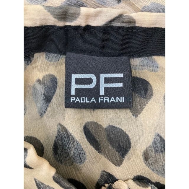 PAOLA FRANI(パオラフラーニ)のPAOLA FRANI パオラ フラーニ シルク100％　レディース　トップス レディースのトップス(シャツ/ブラウス(長袖/七分))の商品写真
