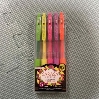 SARASA サラサクリップ　NeonColor 蛍光ボールペン(ペン/マーカー)