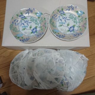 食器  小皿5点セット   花畑陶器(食器)