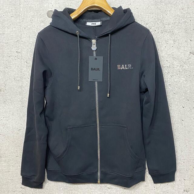 ジップアップフーディー BALR. B1267.1001 ブラック XXLサイズ