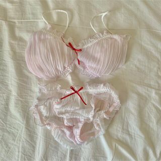 soft bra ソフトブラ ショーツ ノンワイヤー(ブラ&ショーツセット)