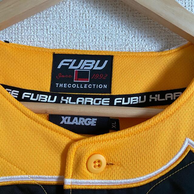 XLARGE x FUBU BASEBALL SHIRT 3