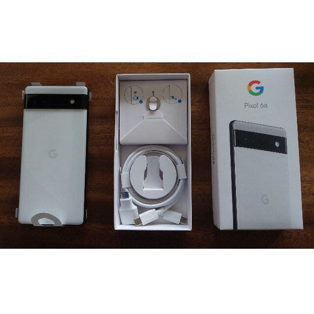 Google Pixel(グーグルピクセル)の【未使用品】Google Pixel 6a Chalk スマホ/家電/カメラのスマートフォン/携帯電話(スマートフォン本体)の商品写真