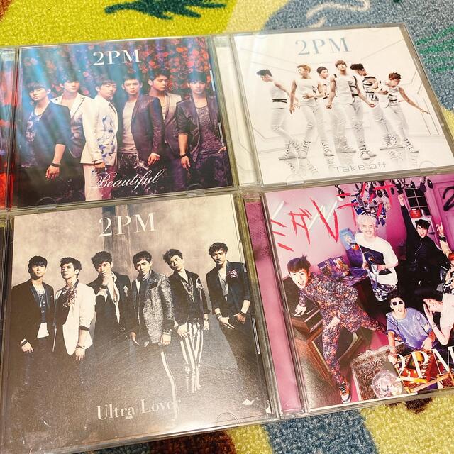 2PM(トゥーピーエム)の2PM シングル アルバム 17枚セット エンタメ/ホビーのCD(K-POP/アジア)の商品写真