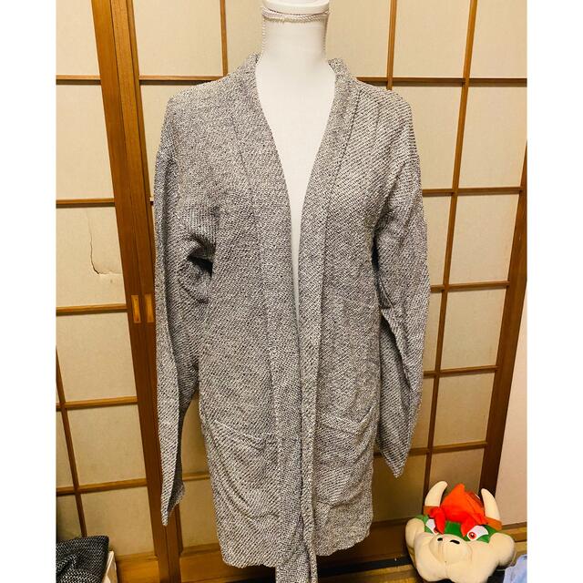 ZARA(ザラ)のZARA ザラ　メンズ　大きい服　XL  綺麗め　ロングカーデガン メンズのトップス(カーディガン)の商品写真