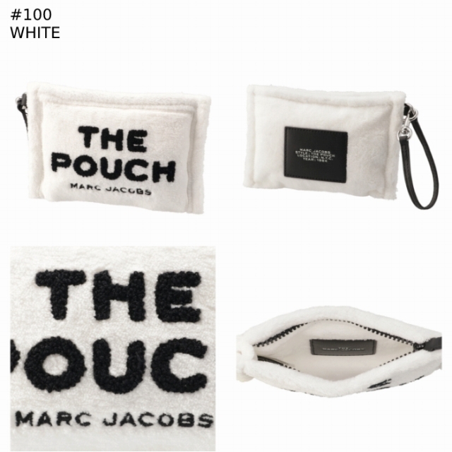 MARC JACOBS(マークジェイコブス)のMARC JACOBS  ポーチ THE POACH レタリングロゴ クラッチ レディースのファッション小物(ポーチ)の商品写真