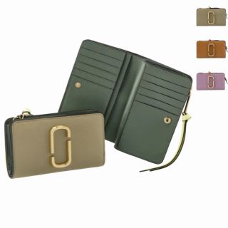 マークジェイコブス(MARC JACOBS)のMARC JACOBS  財布 二つ折り L字ファスナー スナップショット(財布)