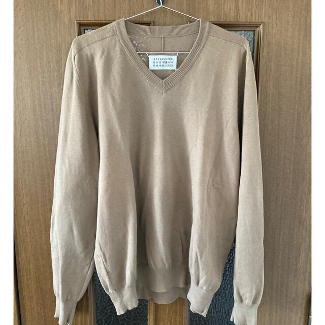 MAISON MARTIN MARGIELA. Vネックニット