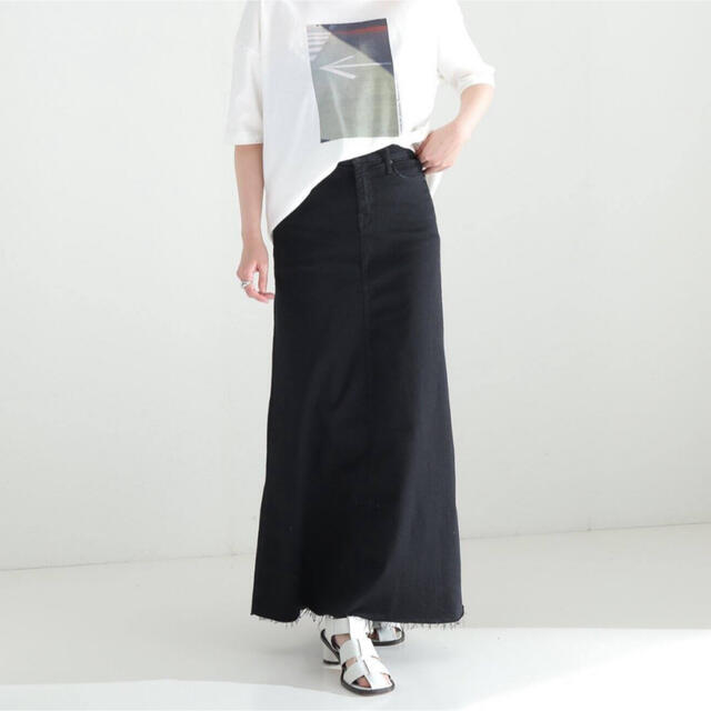 スカートMOTHER The Circle Maxi Fray