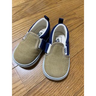 ヴァンズ(VANS)のVANSスリッポン14㌢　コーデュロイ(スリッポン)