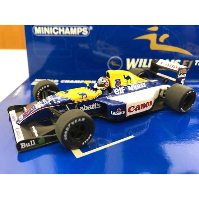 プロスト【限定】 ミニチャンプス ウィリアムズ 1/43 F1 FW14B FW15C