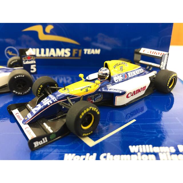 プロスト【限定】 ミニチャンプス ウィリアムズ 1/43 F1 FW14B FW15C