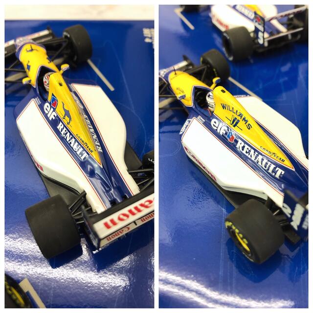 プロスト【限定】 ミニチャンプス ウィリアムズ 1/43 F1 FW14B FW15C