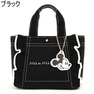 ジルバイジルスチュアート(JILL by JILLSTUART)のジルスチュアート mickeyシリーズ フリルトート小(トートバッグ)