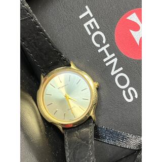 テクノス(TECHNOS)の★ 未使用保管品 テクノス シンプル 薄型 大人の レディース腕時計(腕時計)