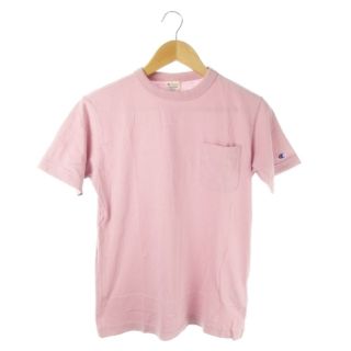 チャンピオン(Champion)のチャンピオン Tシャツ クルーネック 半袖 ワンポイント ロゴ S ピンク(Tシャツ/カットソー(半袖/袖なし))