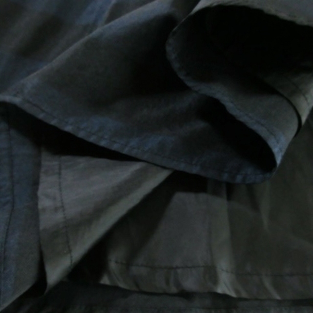 MURUA(ムルーア)のムルーア スカート サーキュラー フレア ミモレ ロング ボーダー S 紺 レディースのスカート(ロングスカート)の商品写真
