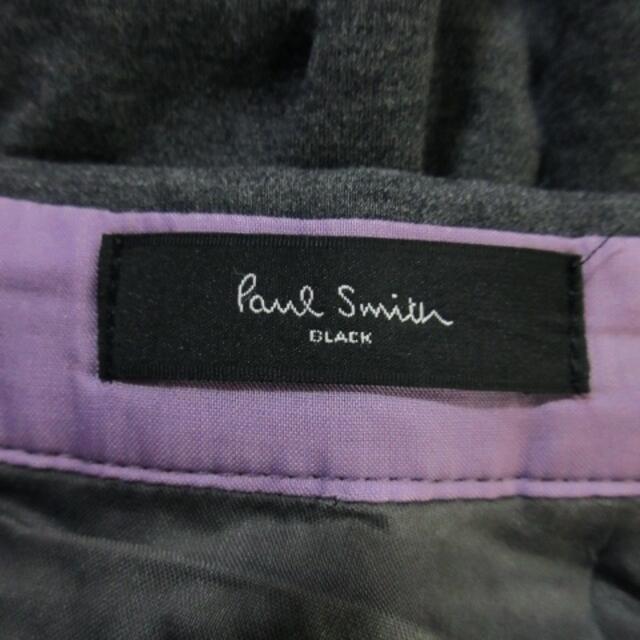 Paul Smith(ポールスミス)のポールスミス ブラック スカート フレア ミニ ストレッチ 38 グレー レディースのスカート(ミニスカート)の商品写真